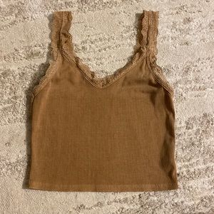AMERICAN EAGLE perfect condition lace cropped tank